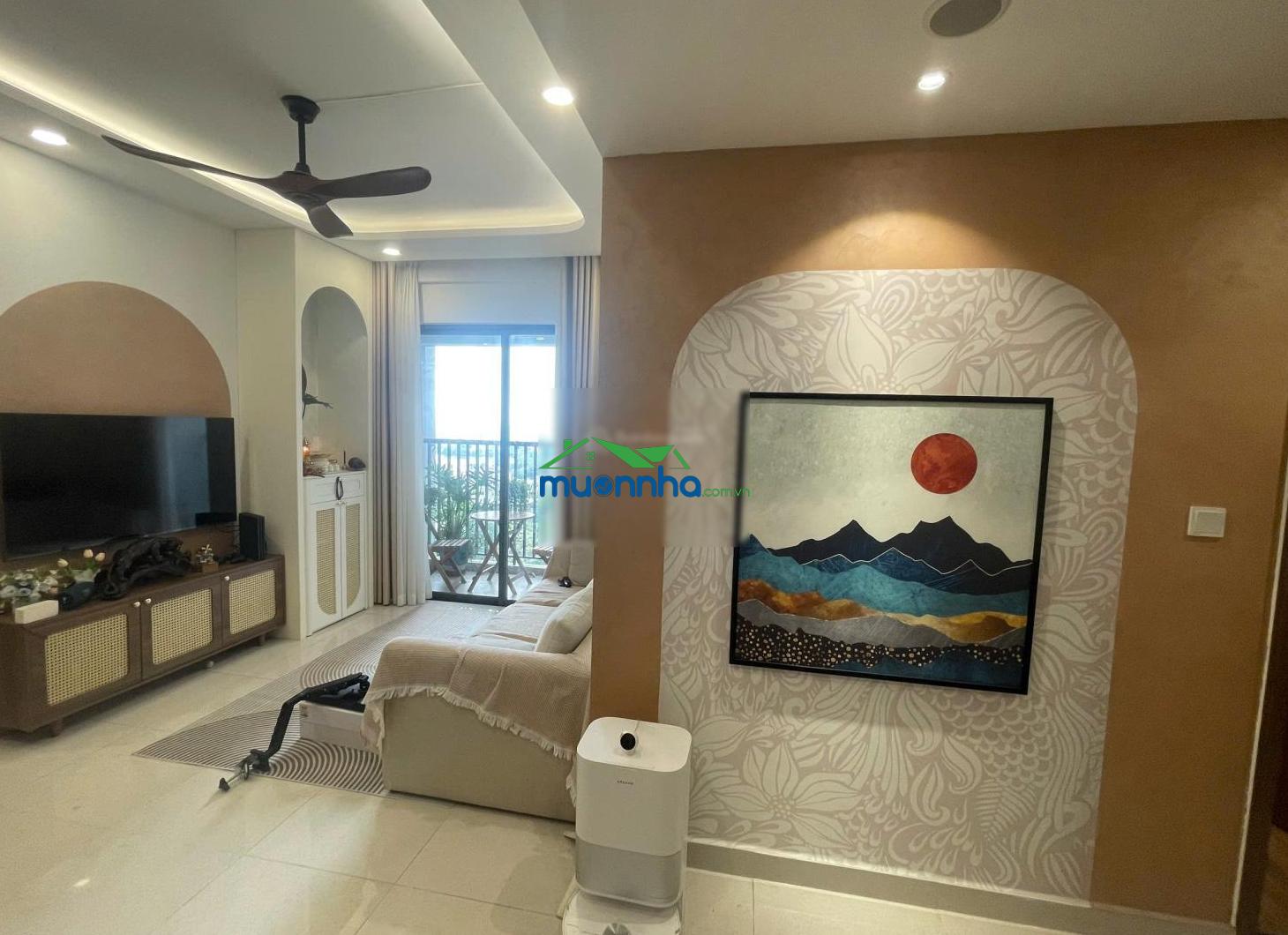 Chủ nhà kẹt ngân hàng cắt lỗ căn 2pn 73m2 the rivana, nhà đầy đủ nội thất