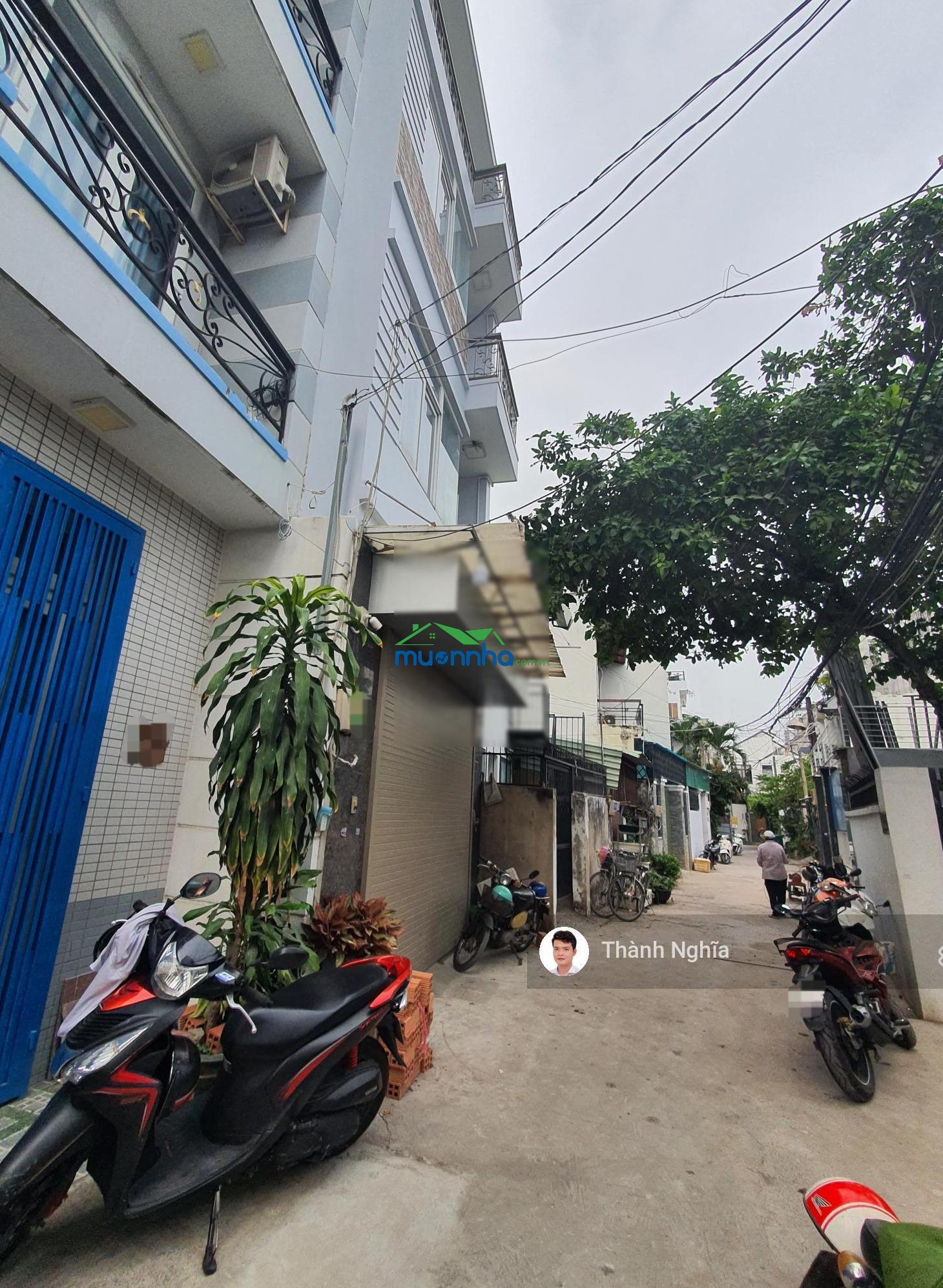 Nhà đẹp 4 tầng 52m2 - 5pn cho thuê 20tr/tháng, hẻm ô tô, cách nguyễn thị định 90m, chỉ 8.5 tỷ