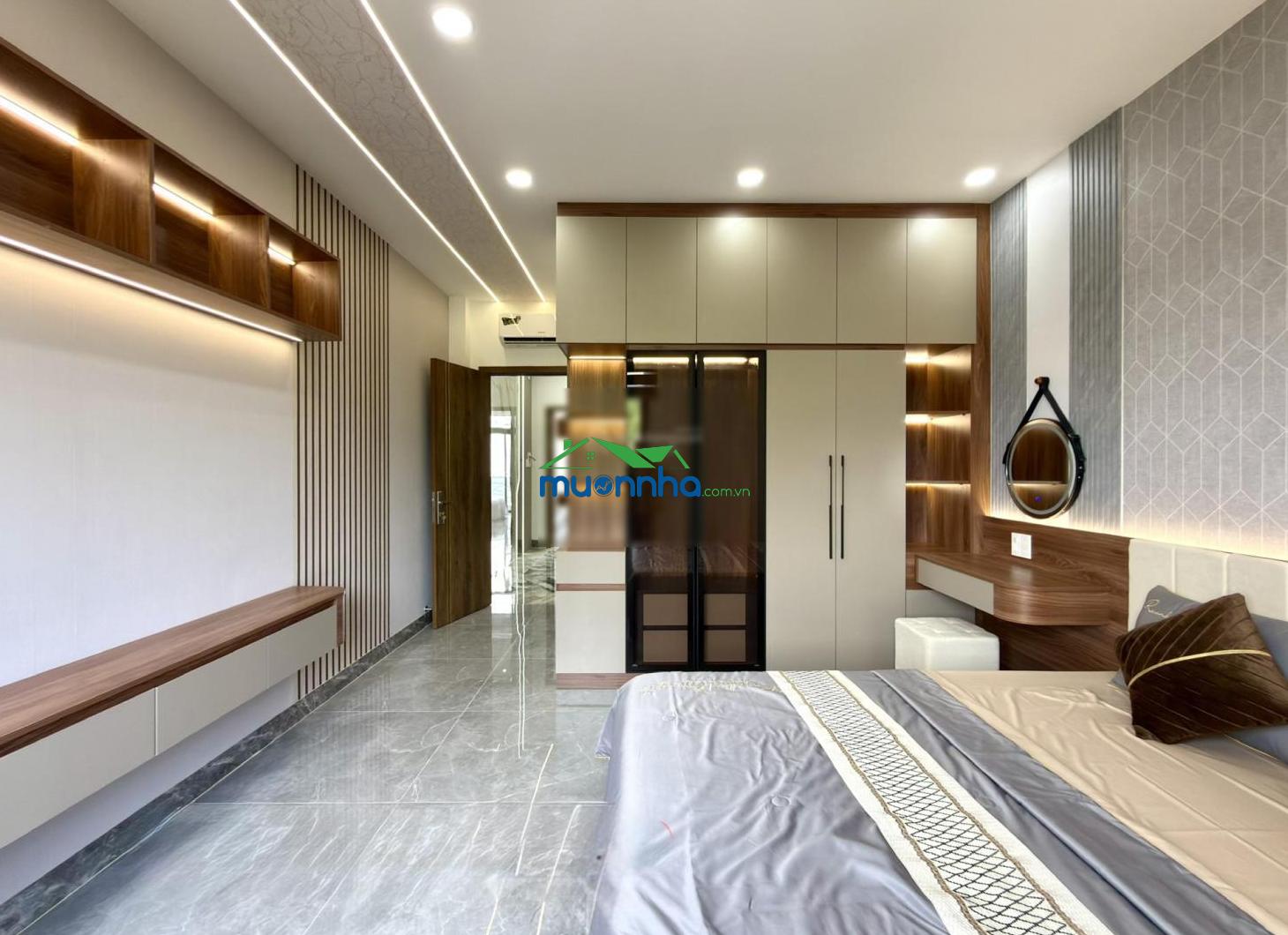 Nhà có thang máy bên vpđk đất đai và trường trần quốc toản, dt: 4x20m, lửng, 3 lầu, 4pn, 8.7 tỷ - 4