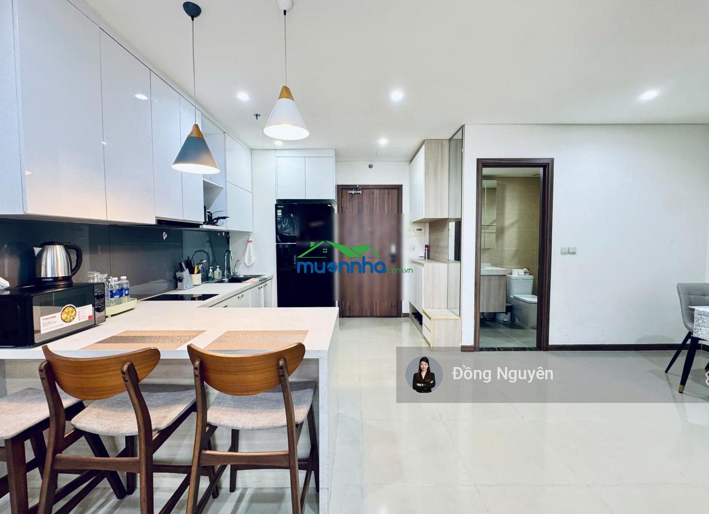 Cho thuê cc tại hado centrosa garden, 61m2, giá thỏa thuận, 1pn, 1wc, chính chủ, uy tín