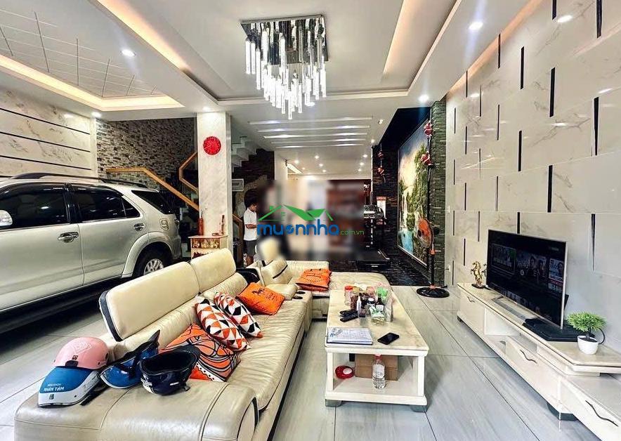 Chưa tới 100tr/m2 cho ngôi nhà 4 tầng ngay lê văn quới - ngang 7m dài 22m - đường 8m không lộ giới