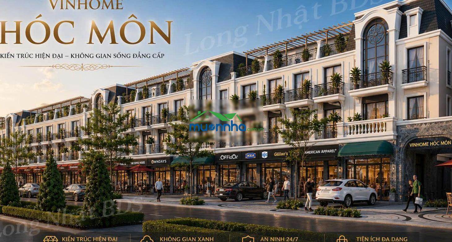 Chính thức nhận booking mở bán đợt đầu nhà phố vinhomes saigon park hóc môn giá tốt. lh 0906 336 ***