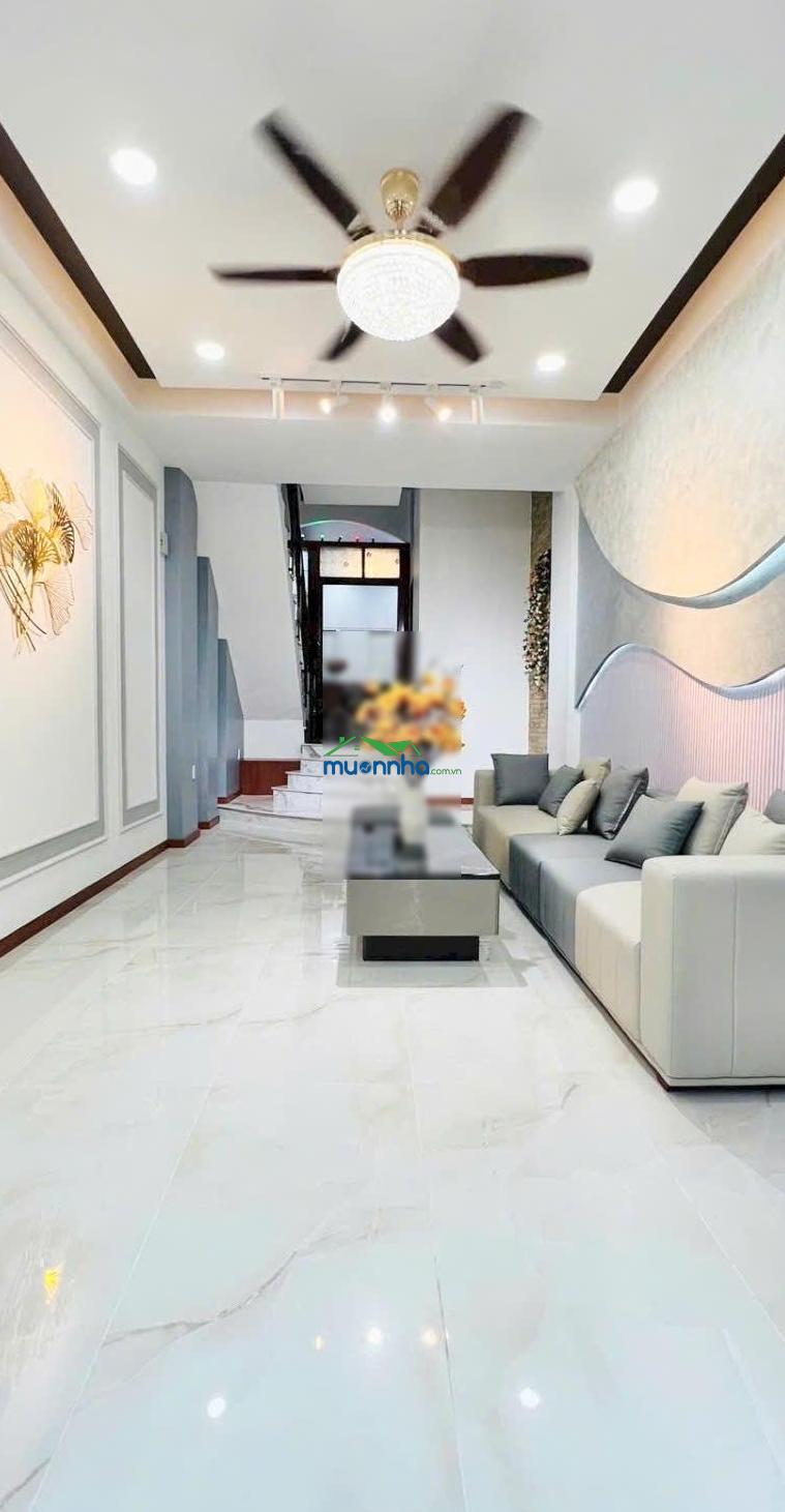 Hẻm xe tải tô hiến thành - 63m² - 5 tầng nhà mới - 6pn - có khung thang máy.