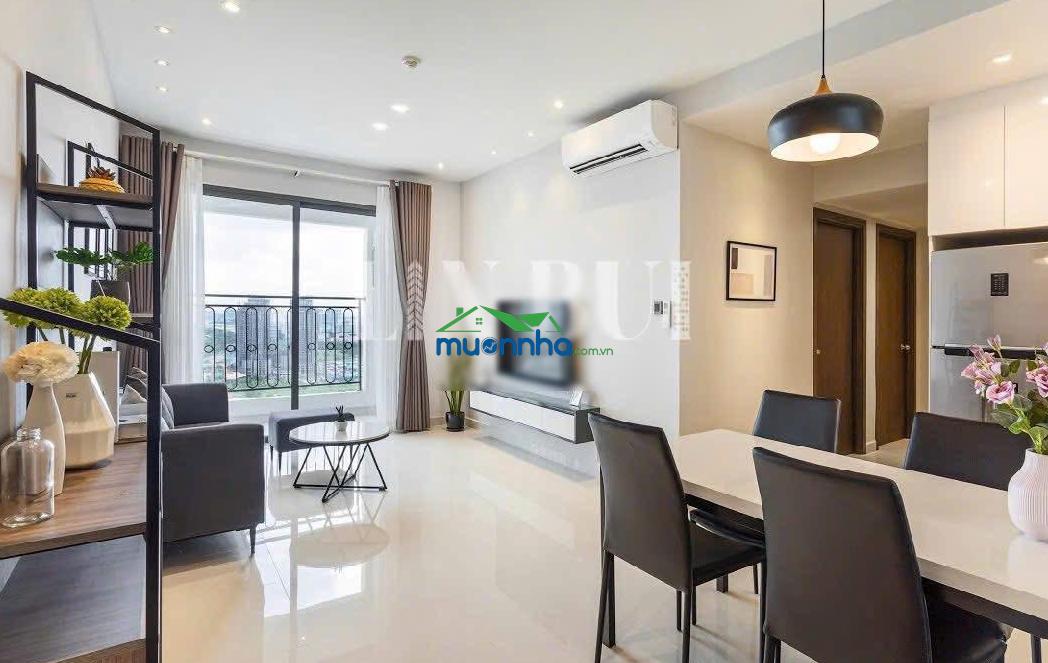 Cho thuê cc tại saigon royal, giá tốt 27 triệu, 88m2, 2pn, 2wc, full nội thất, view sông pháo hoa - 4