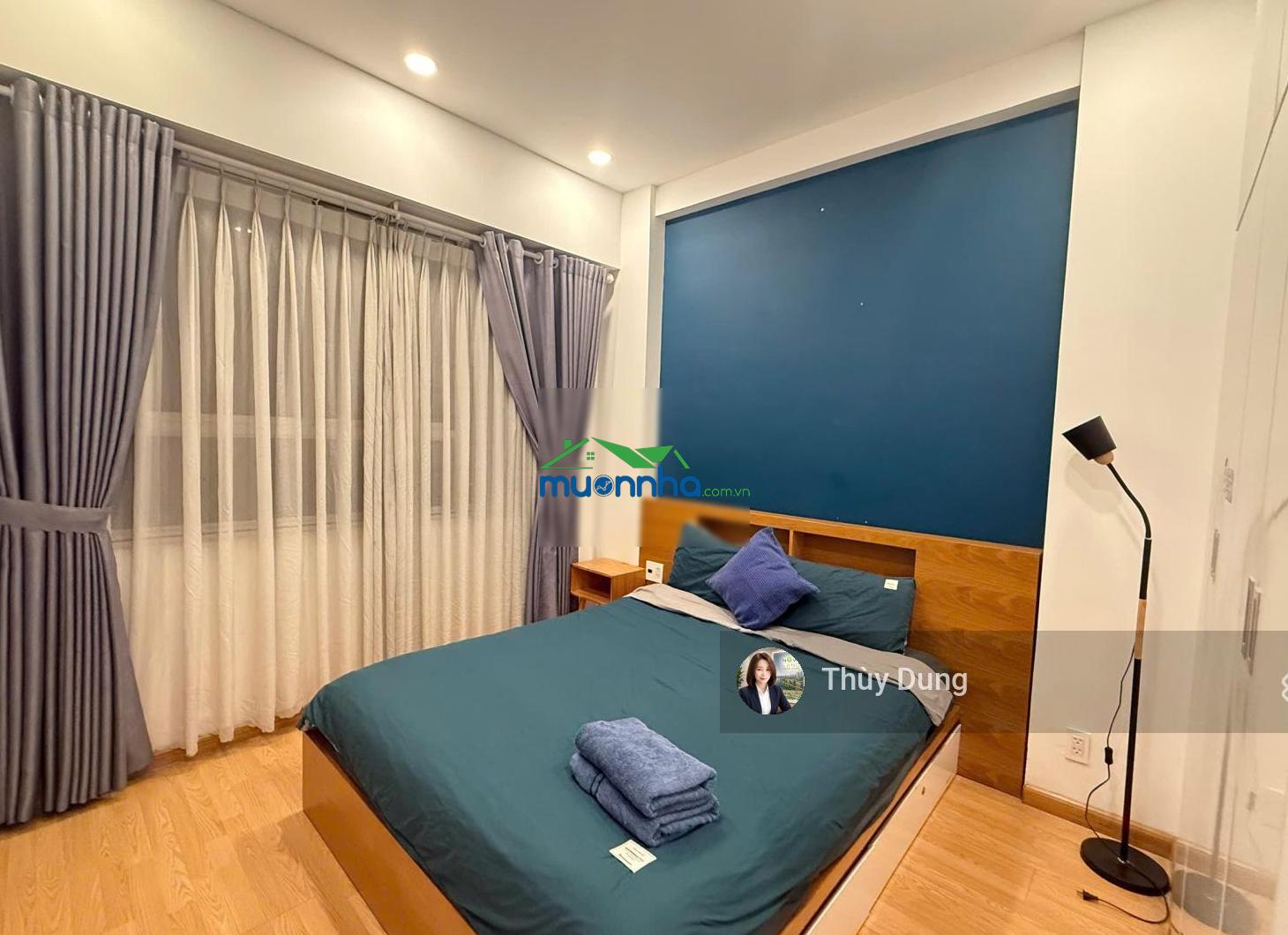 Cho thuê 2pn - 74m2 - 16.5tr/tháng tòa the botanica - novaland, 104 phổ quang, liền kề sân bay
