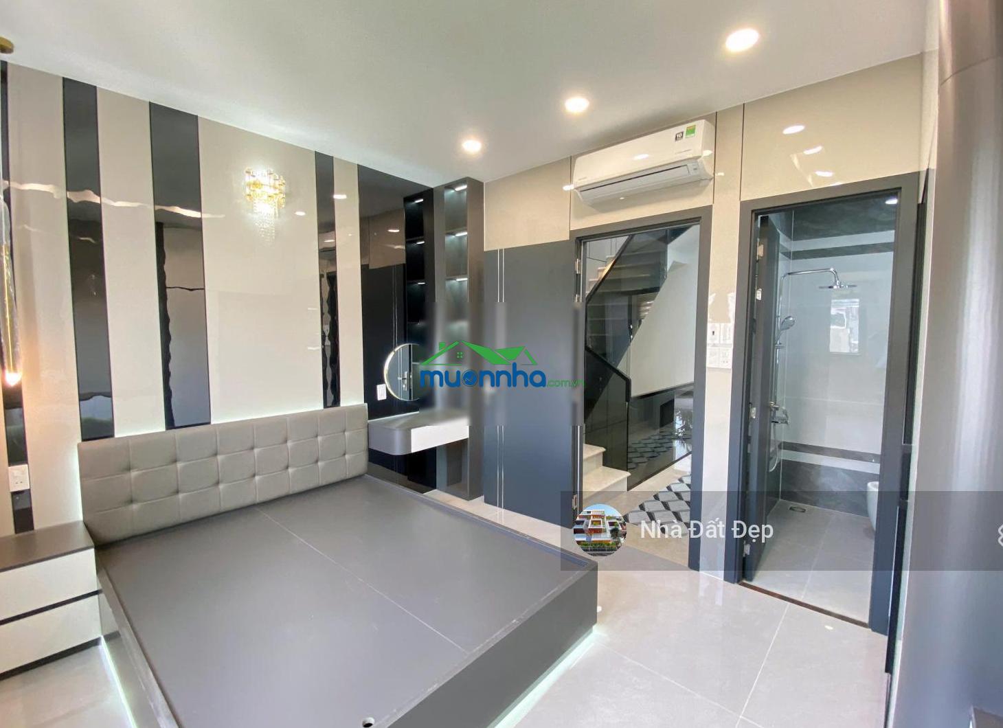 Nhà mới 5 tấm khu đồng bộ cao cấp, full nội thất 4x14m hẻm nhựa đẹp 8m lê văn quới. - 3