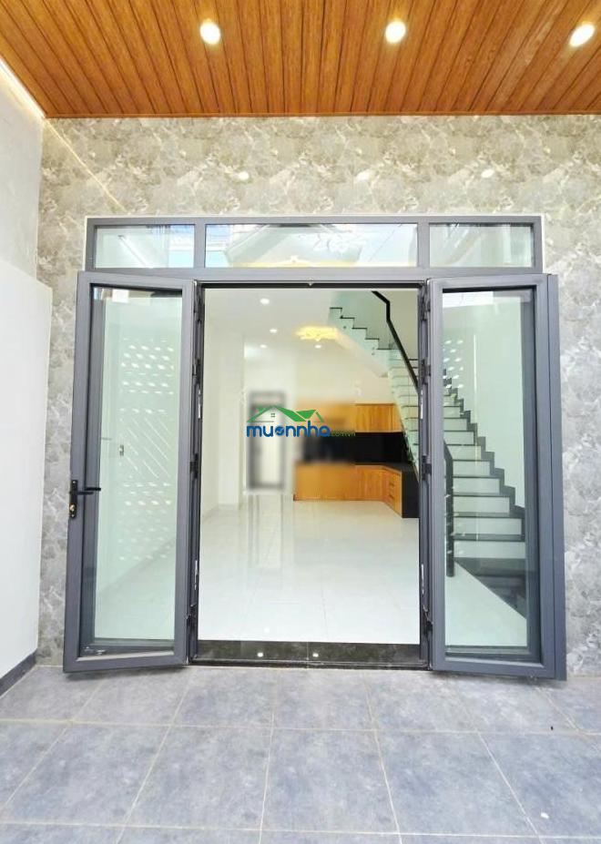 Nhà mới đẹp 3 tầng, 4pn, hẻm xe hơi 6m, gần chợ long trường q9 - Ảnh 2