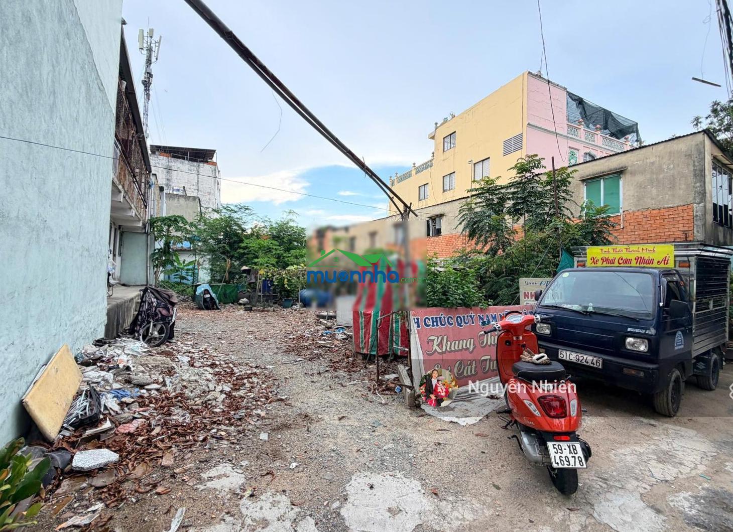 Săn kèo ngân hàng phát mãi. quá rẻ 29tr/m2 - thổ cư 375.8m2 - hẻm 7m - xây cao tầng, phân lô - 2