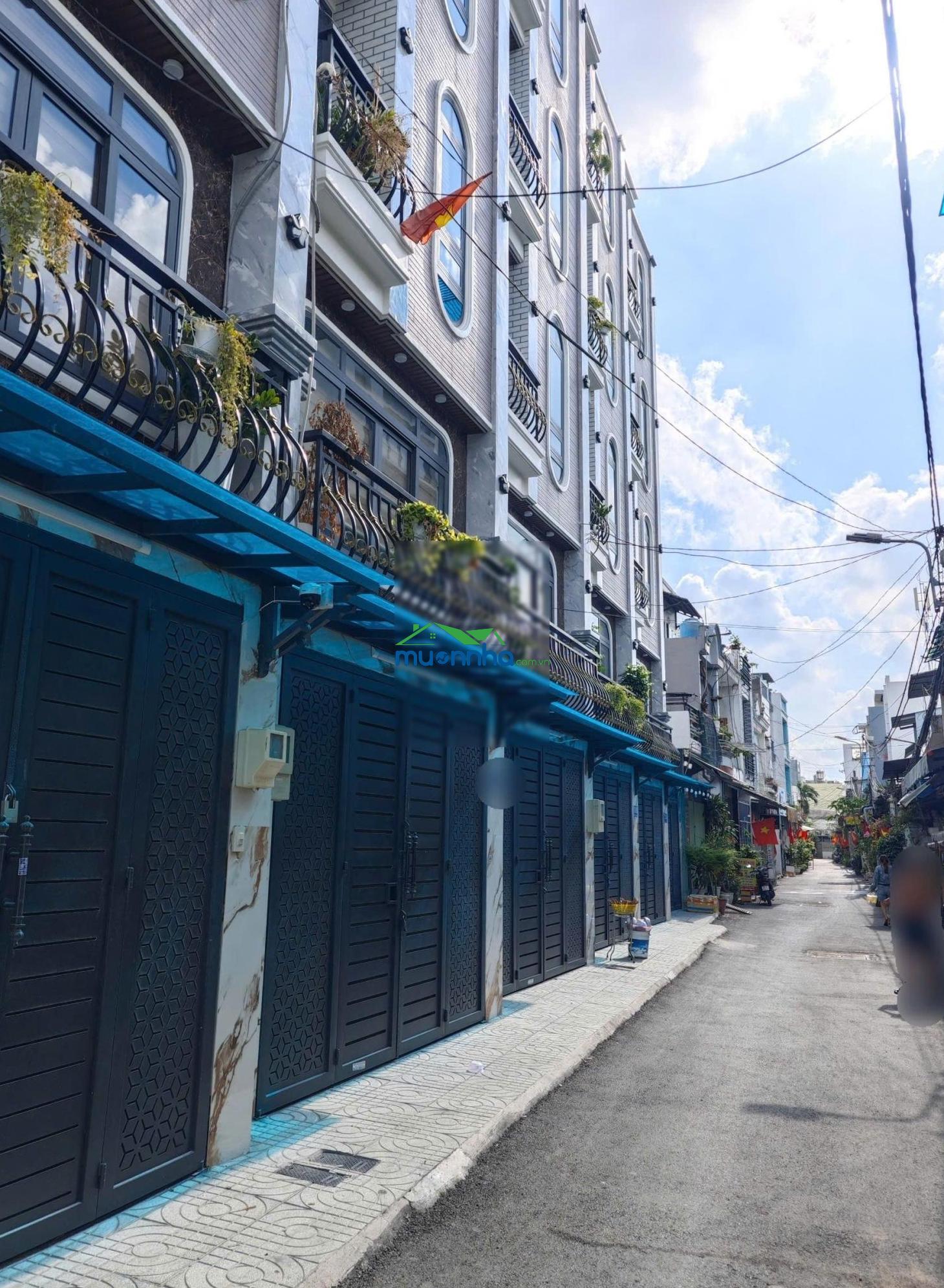 Nhà đẹp, 6 tầng, thang máy, hẻm 7m thông, ngay emart phan huy ích. - Ảnh 4
