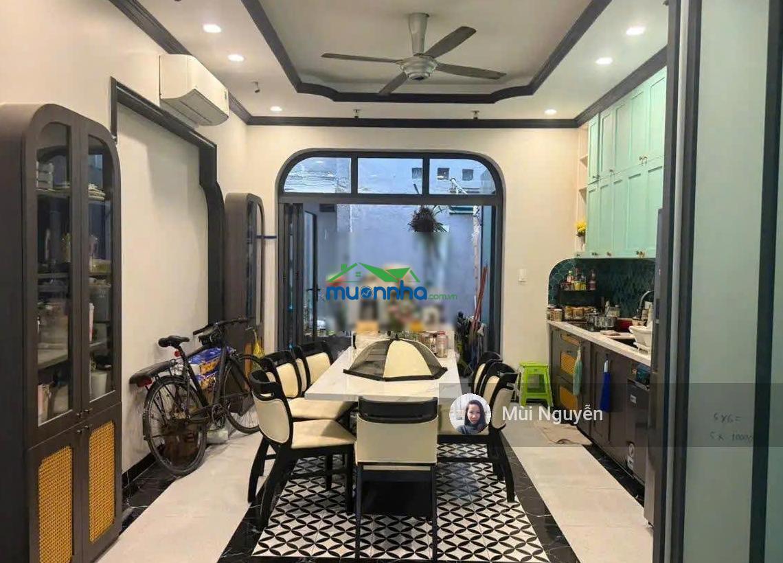 Nhà gần sân bay hẻm xe hơi nguyễn kiệm, phú nhuận - dt: 4.3x17m, cn 71m2, 4 tầng 5pn - chỉ 13,5 tỷ
