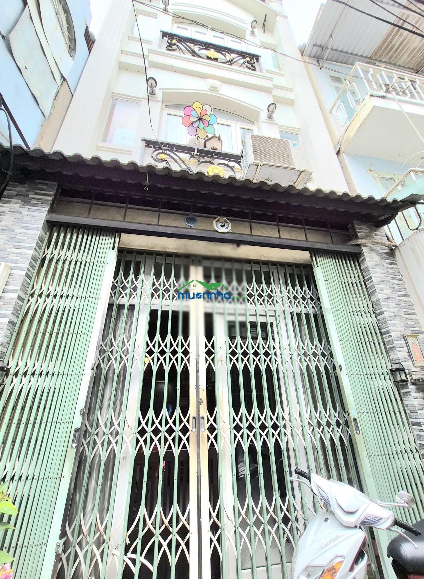 Cách mặt tiền khánh hội 30m - 4 tầng đúc - 36m2 - hoàn công - kdc hiện hữu - 2