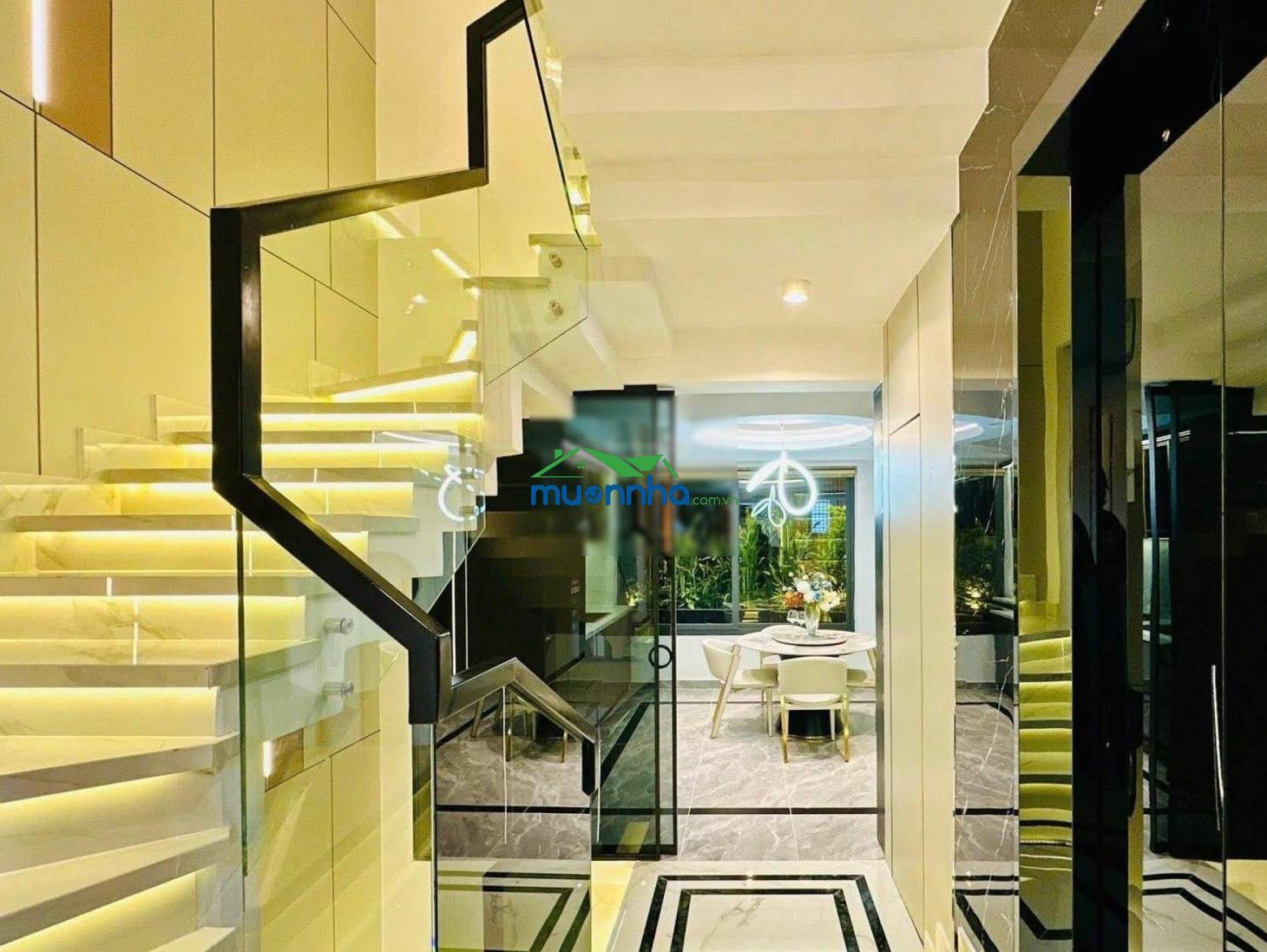 Bán nhà đẹp 382 nguyễn thái sơn 63m2 ngang 4.5m 1 trệt 4 lầu nhỉnh 9 tỷ p.an nhơn (p.5 củ gò vấp)