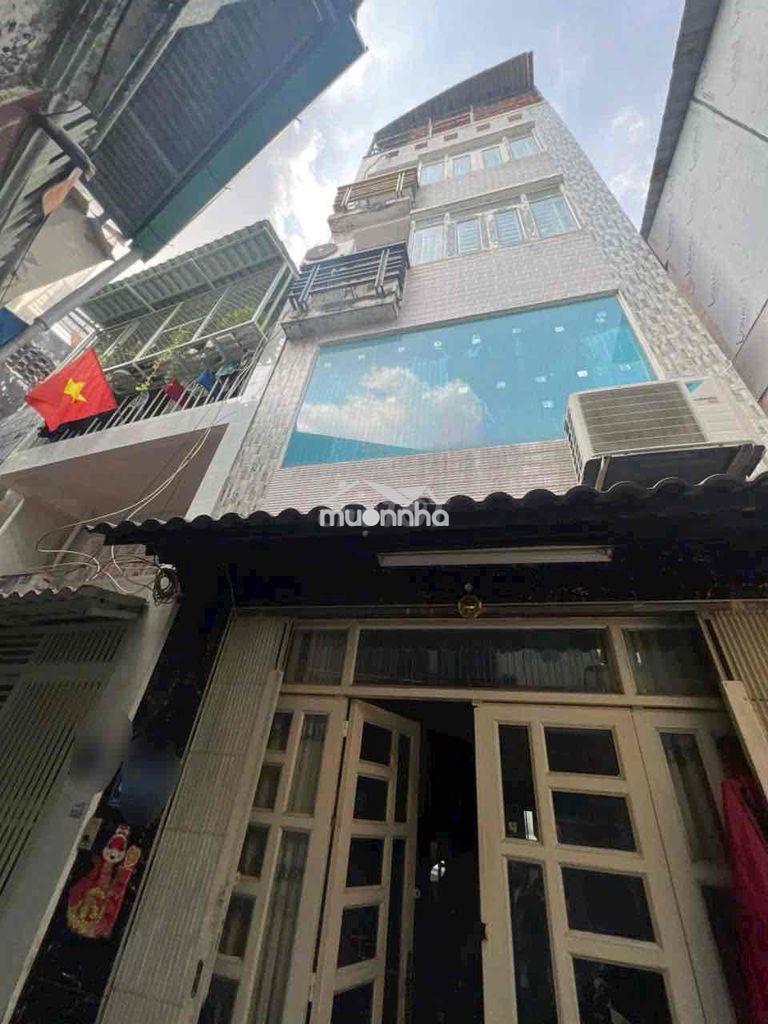 🌆5 lầu 4 phòng ngủ 3’8 x 8m gần mặt tiền