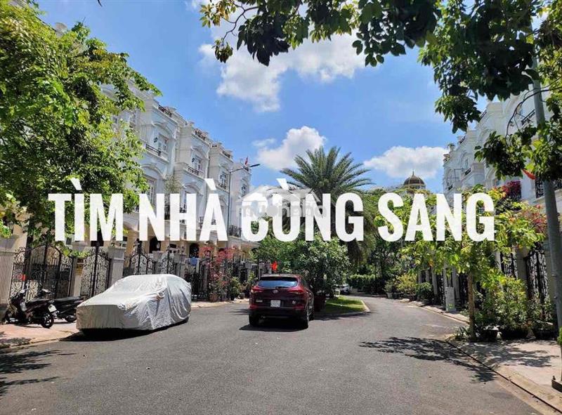 Biệt thự full nội thất cao cấp - khu compound sát gigamall, hbc, tđ