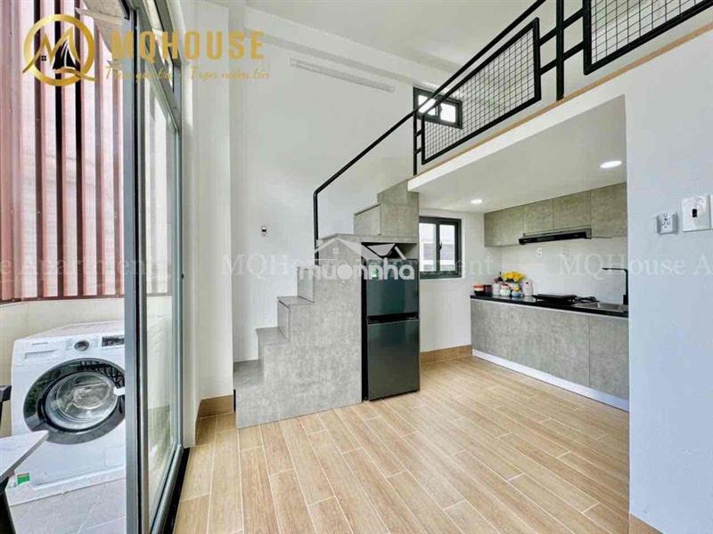 Cho thuê căn hộ duplex (gác 1m65) full nội thất - nguyễn kiệm. gò vấp