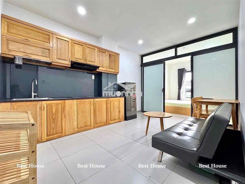 Căn hộ 1pn - studio full nt ngay cầu hoàng hoa thám