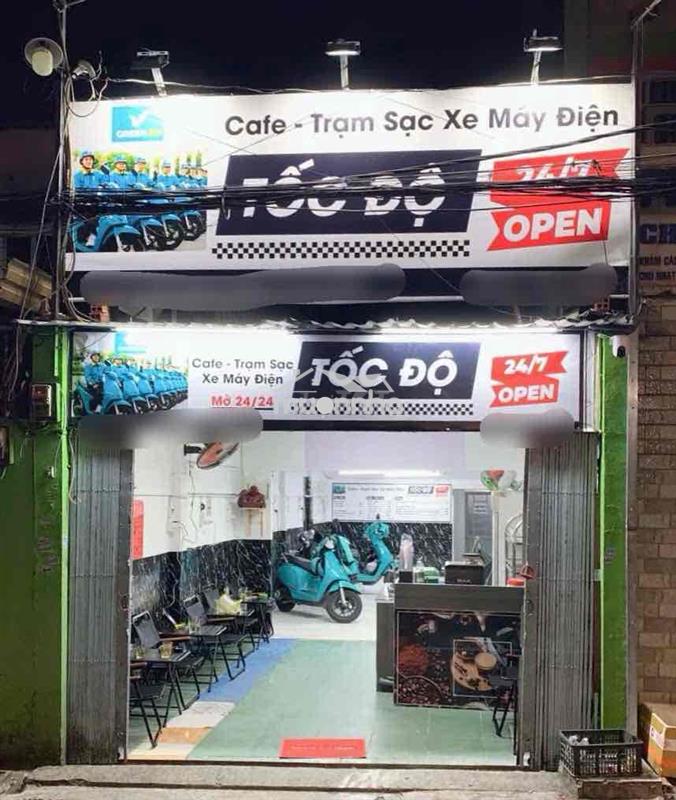 Nhượng lại mô hình cafe trạm sạc xe máy điện 24/24 tâm huyết ngay bxmt