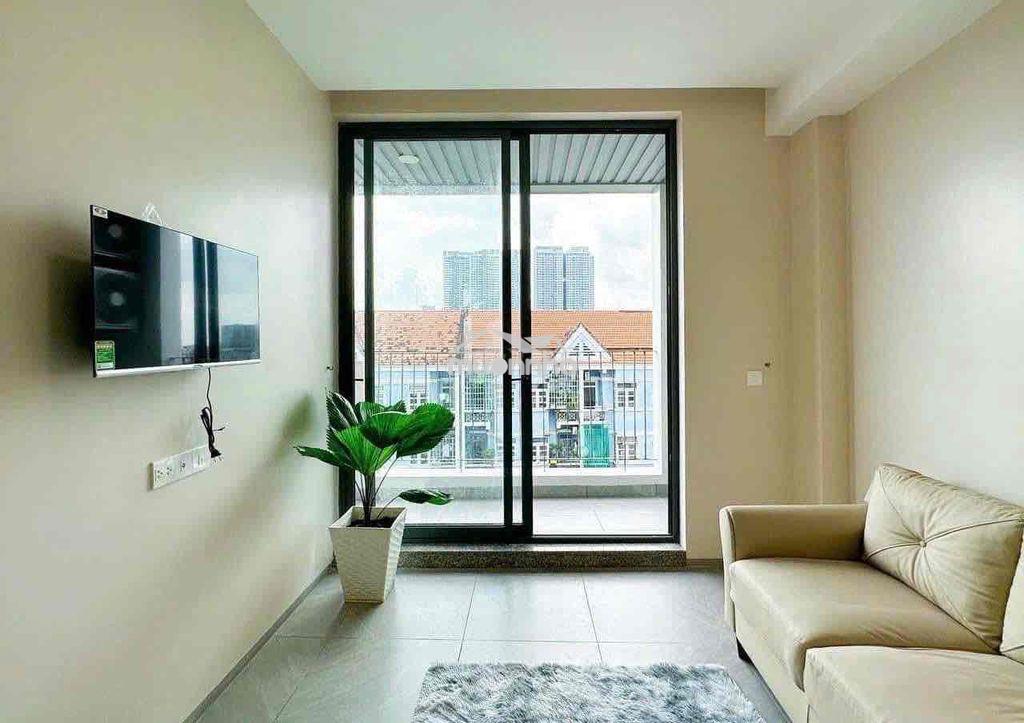 Căn hộ 1pn ban công/cửa sổ – full nội thất – sát quận 1 - an ninh - 4