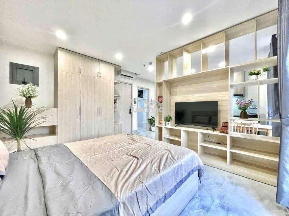 100% studio bancong new sát phú mỹ hưng - khu lotte máy giặt riêng - 4