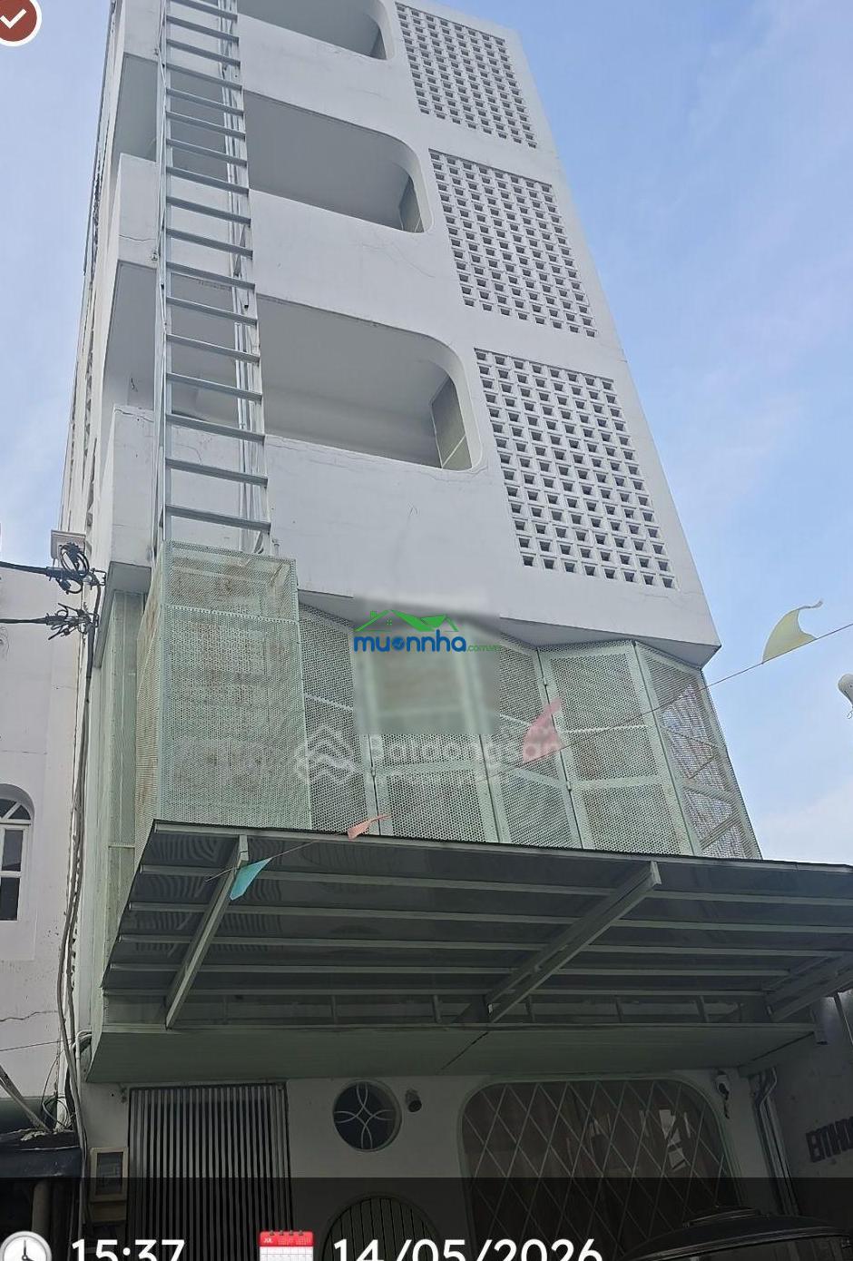 Bán chdv hxh 5 tầng tân hưng quận 7 - dt 97.2 m2 - 43 phòng - dòng tiền 140tr - chỉ 24 tỷ 9