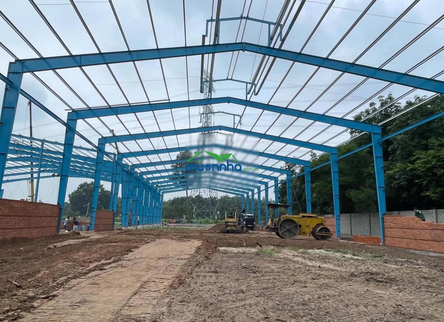 Cho thuê 2.500m2 nhà xưởng mới tại bến cát bình dương giấy tờ đầy đủ