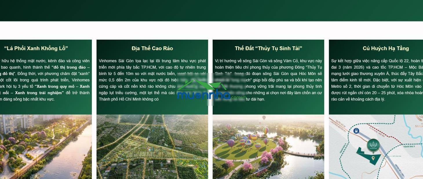 Nhà phố 4 tầng giá không tưởng từ vinhomes