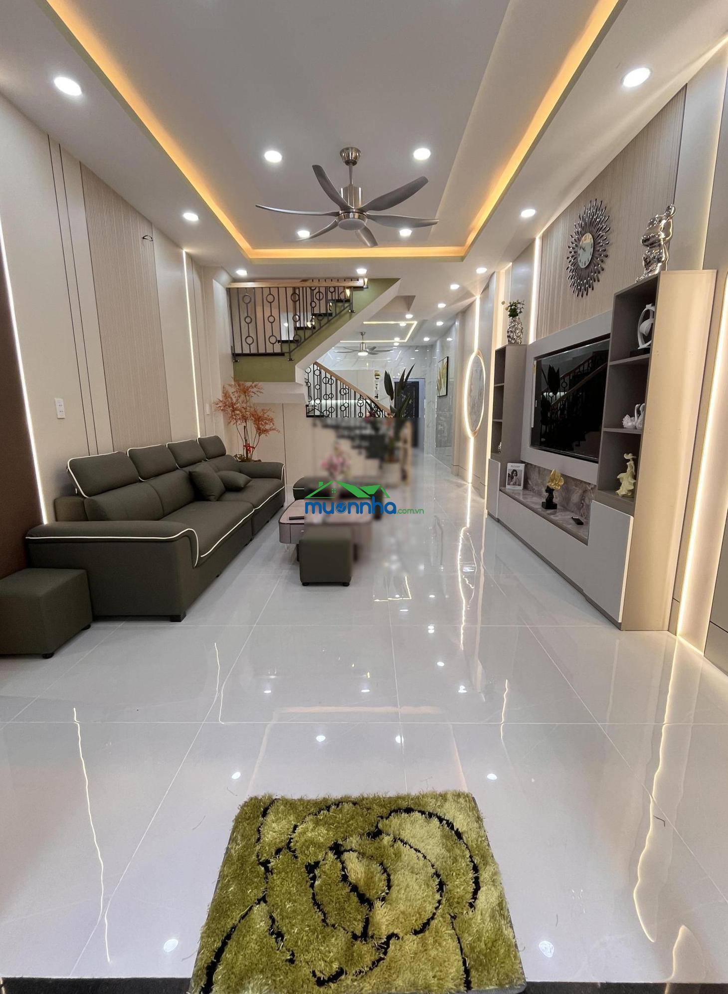 Hxh 5m - sát chợ phạm văn bạch p12 gv - (4x15m) 60m² - xây mới 4 tầng 4pn - 8.79 tỷ - 2