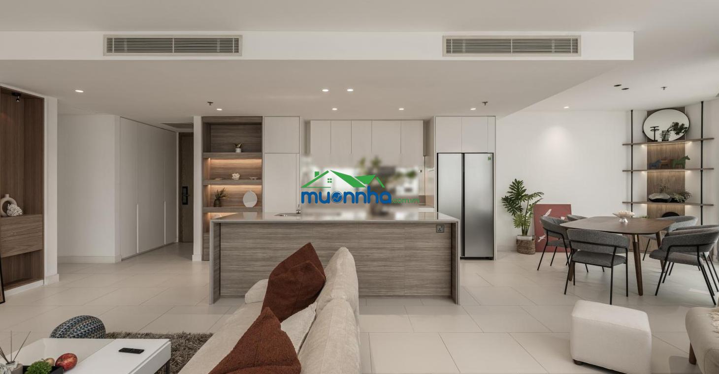 Cho thuê căn hộ 3pn city garden 136m2 full nội thất cao cấp bao phí + dọn dẹp
