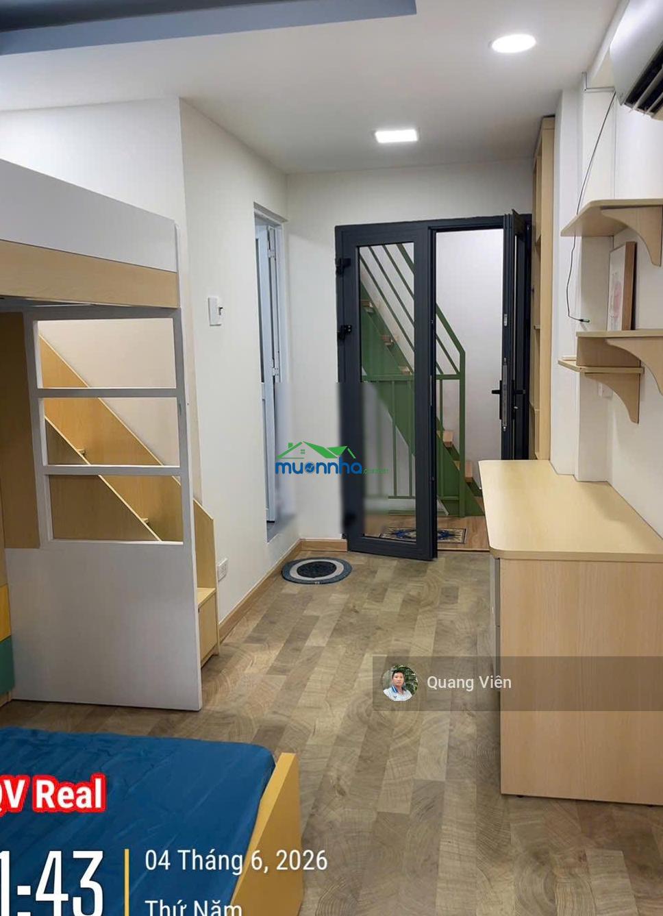 Nhà đẹp giá cực tốt - hxh 1 trục - gần cv làng hoa - 2pn 3wc - chỉ 3.55 tỷ - 4
