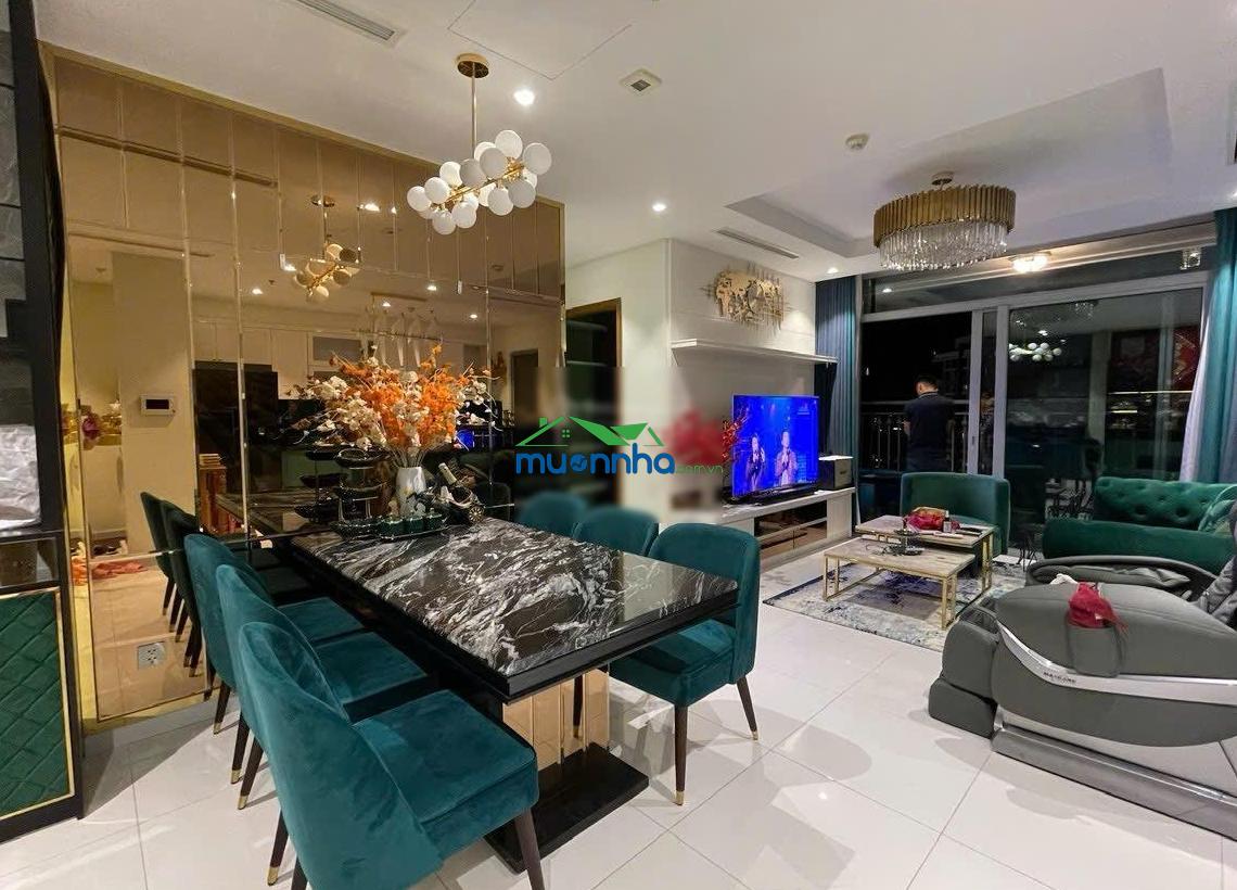 Chính chủ cần cho thuê 3pn giá rẻ 28 triệu/tháng, dt: 120m² nhiều tiện tại vinhomes central park - 4