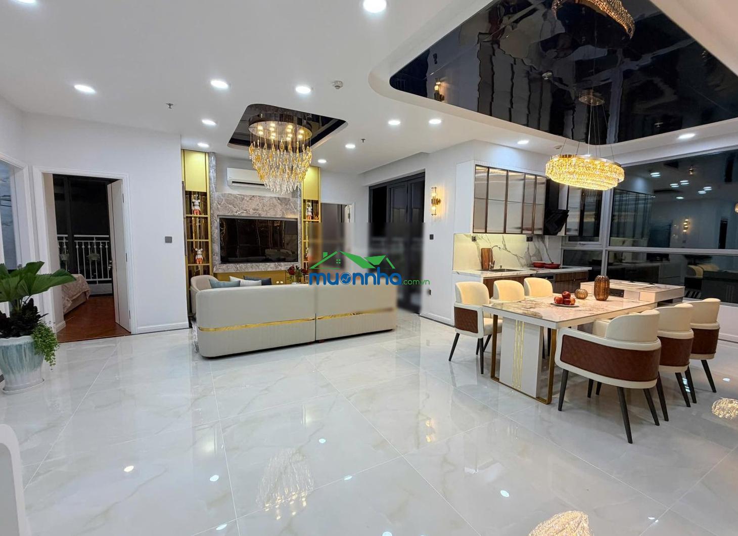 Cho thuê căn hộ 3pn giá 30 triệu/tháng dt: 115m2 tại vinhomes central park - 3