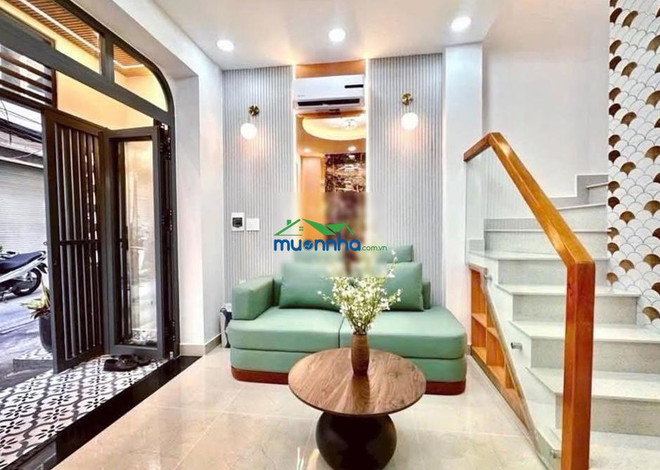 Nhà xịn ngay hàng xanh - bình thạnh 2 mặt tiền 4m - 3