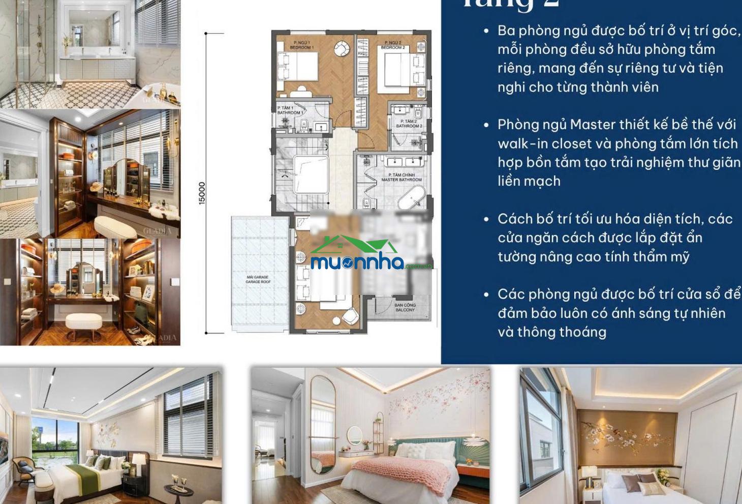 Biệt thự đơn lập 3 mặt giáp sông ở q2| hoàn thiện nội thất sẵn sàng an cư & khai thác ngay hôm nay - 2
