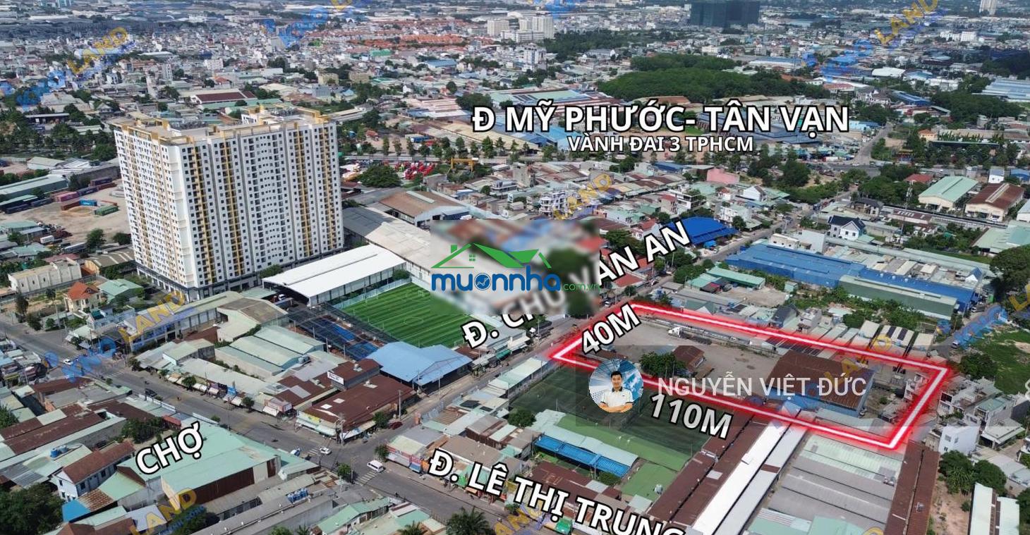 Quỹ đất 4701m2 mặt tiền chu văn an sát vành đai 3 tphcm xây dựng chung cư cực đẹp cần bán gấp