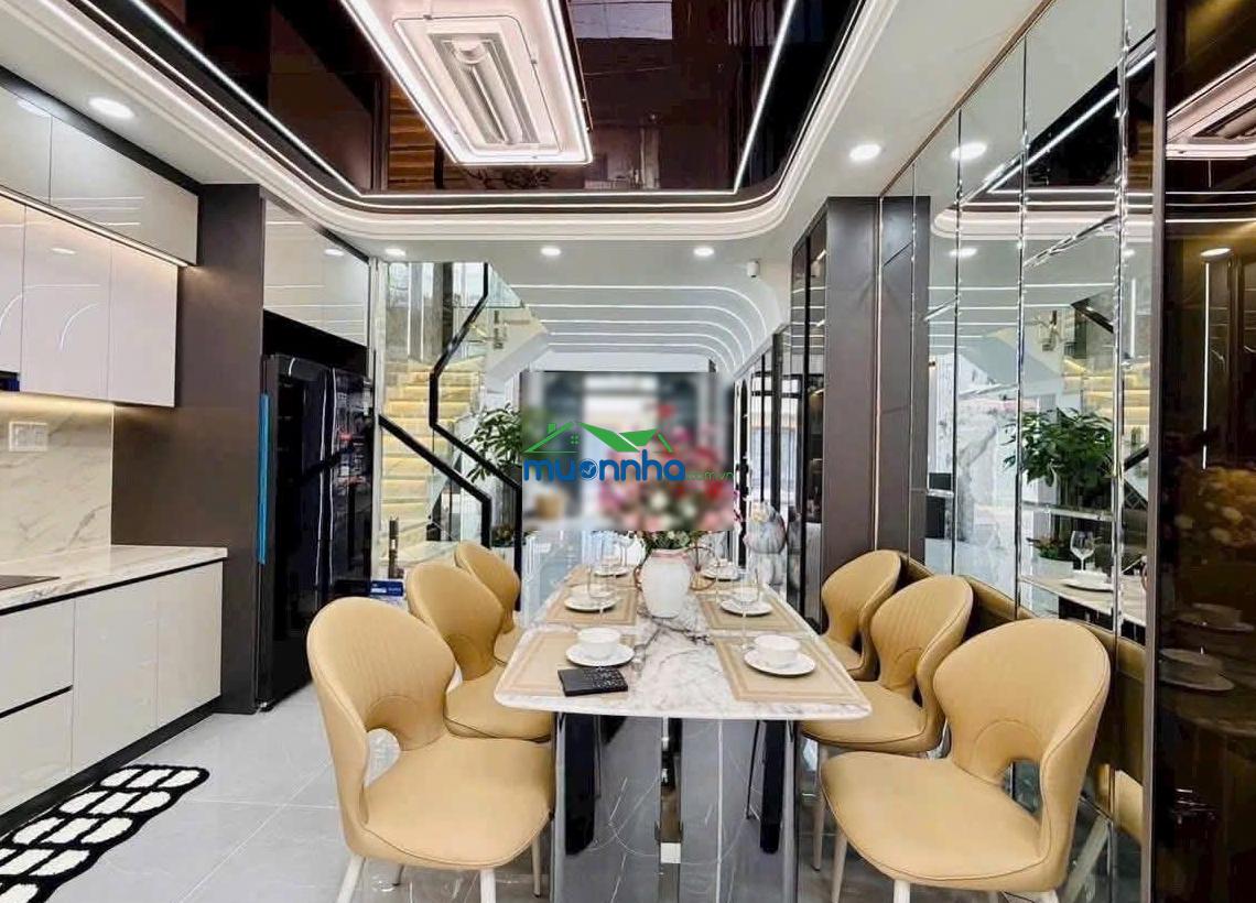 Giá cực tốt.nhà xây mới hẻm 6m gần ngã tư ga - hà huy giáp.1 lửng 3 lầu full nội thất.chỉ 5.88 tỷ