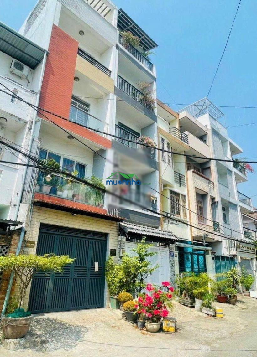 Siêu hiếm! bán nhà khu vip 125 nguyễn cửu vân p.17 bình thạnh - hẻm 10m thông 2 đầu. có dòng tiền - 2