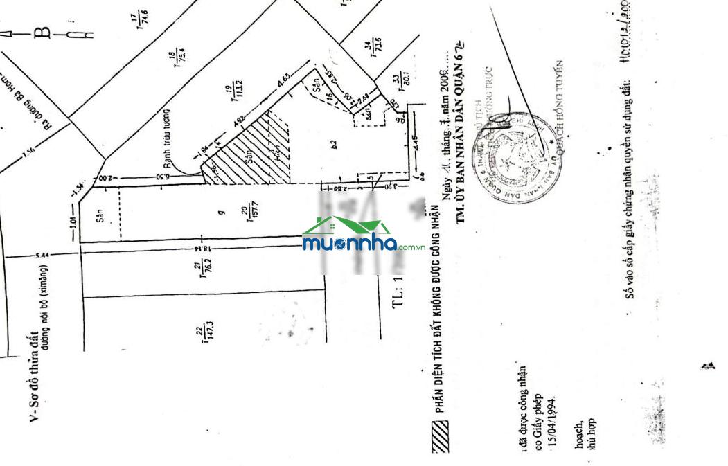 Bán nhà riêng giá cực chất tại cư xá phú lâm b, 11,5 tỷ, dtsd: 170m2 dtcn: 132,8m2