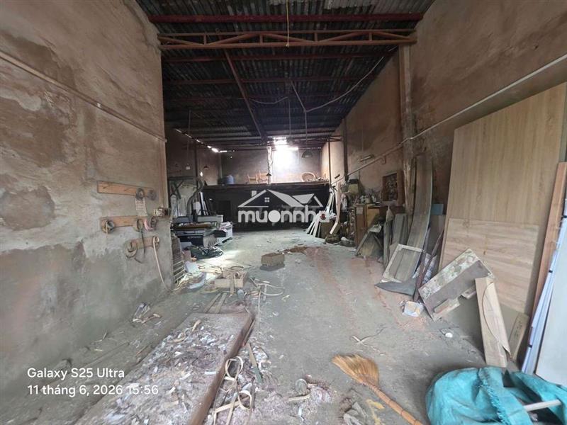 Cho thuê kho xưởng bình tân 8x20m, điện 3pha, tải 5tấn, giá 10tr