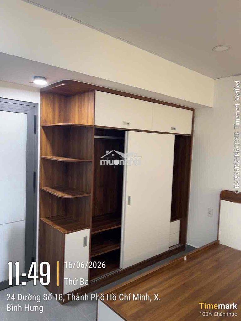 Cho thuê căn hộ dv full nội thất gần trường đại học văn hiến - 2