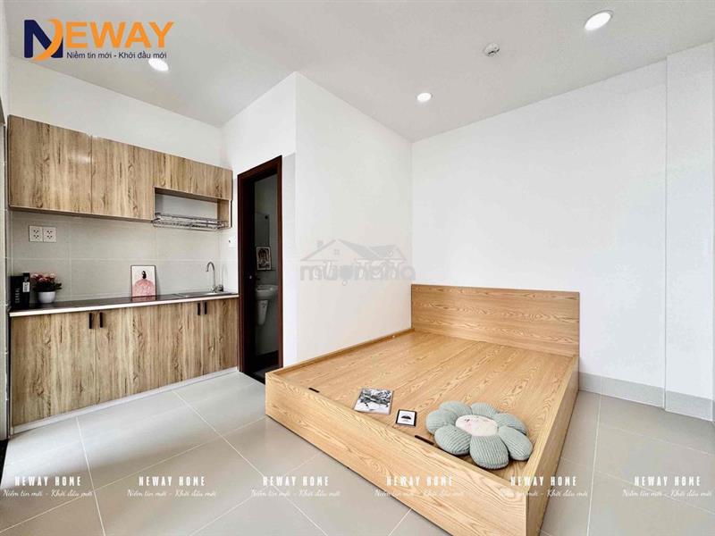 Căn hộ mới xây sẵn nội thất chỉ tính điện nước ngay hậu giang - quận 6
