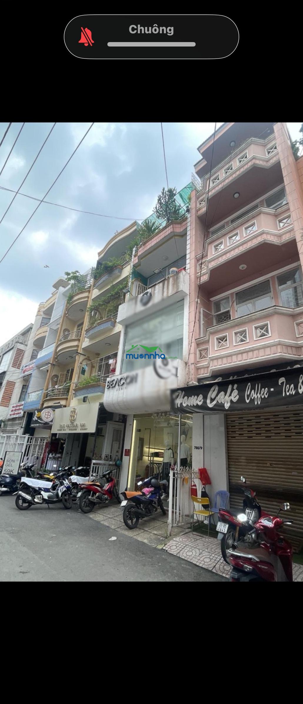 Mã:0100019 nhà q10 sư vạn hạnh khu vip ít nhà bán, 4 tầng 3,7 x 17 m, giá nhỉnh 19 tỷ