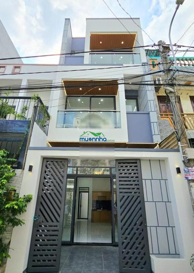 Nhà mới đẹp 3 tầng, 4pn, hẻm xe hơi 6m, gần chợ long trường q9 - Ảnh 4