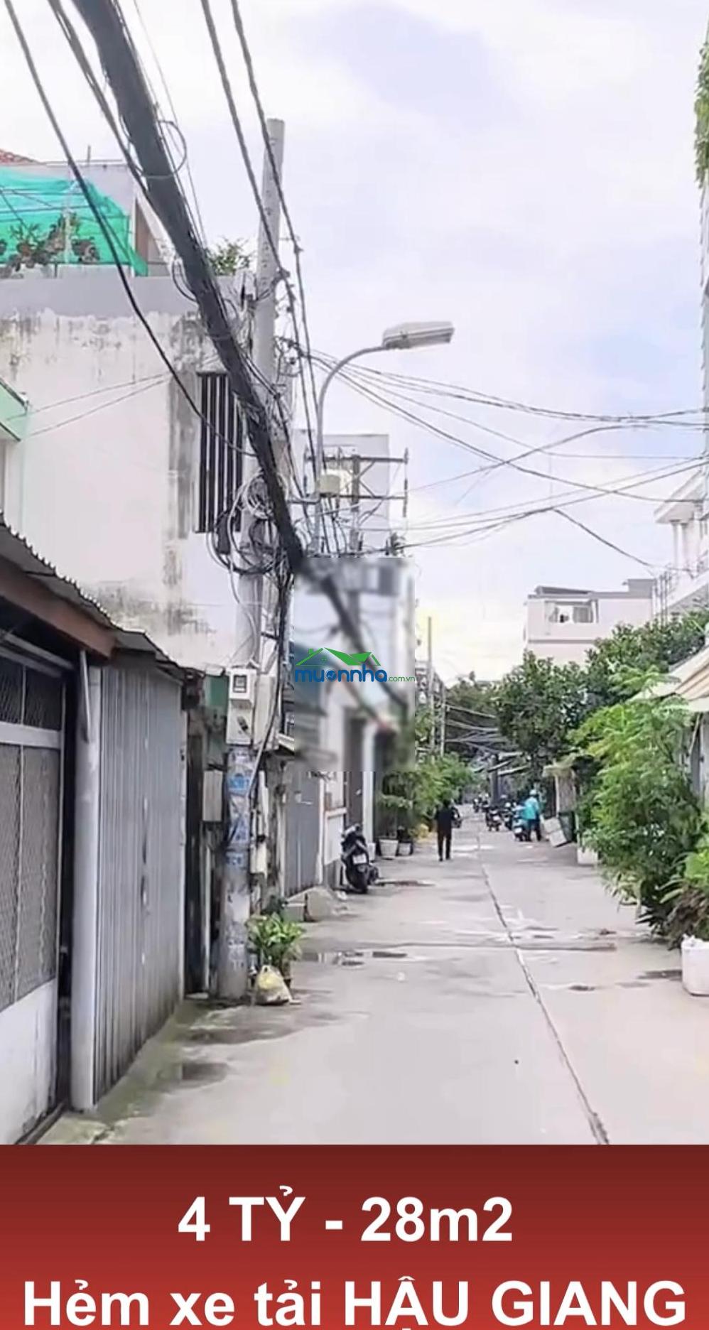 Bán nhà hẻm xe tải 1/ hậu giang, 2 tấm nhà đẹp, gần siêu thị mega, 4 tỷ, 28m². - 2