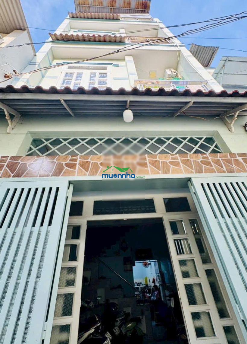 Bán nhà 4 tầng p2 q8 | dt 4.2x12m, 4pn, sân thượng, cách xe hơi 20m, chỉ 6,6 tỷ