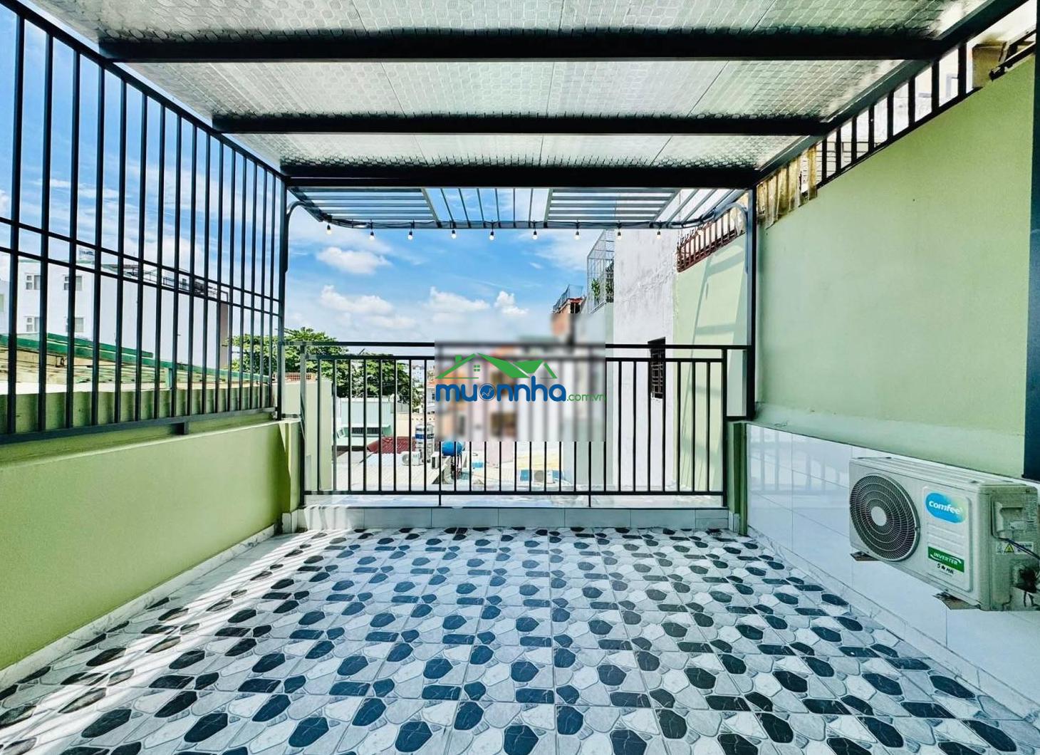 Nhà 4 tầng 56.7m² hẻm 2.5m, chỉ 50m ra mặt tiền, ngay siêu thị emart 2 - 2