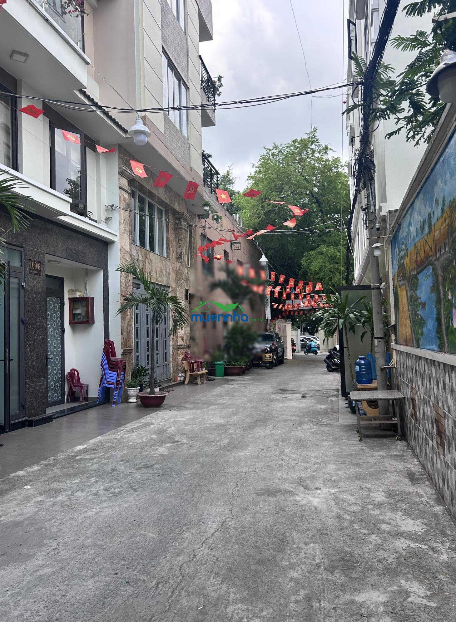 3,4x8,3m trần quốc toản-xuân hòa, quận 3- 4 tầng 5pn - 4