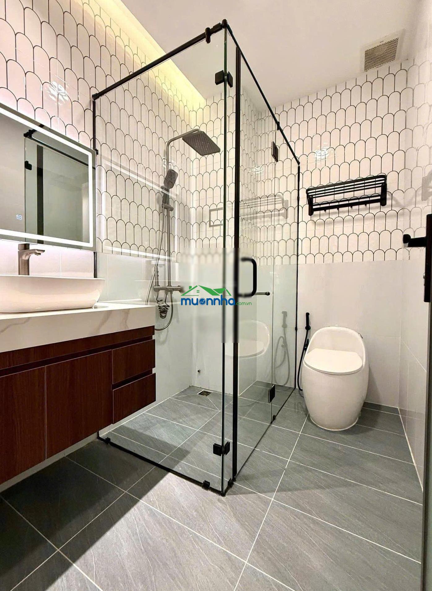 Nhà cực đẹp 4x22m (5 lầu) hẻm 7m tân hòa đông giáp q6