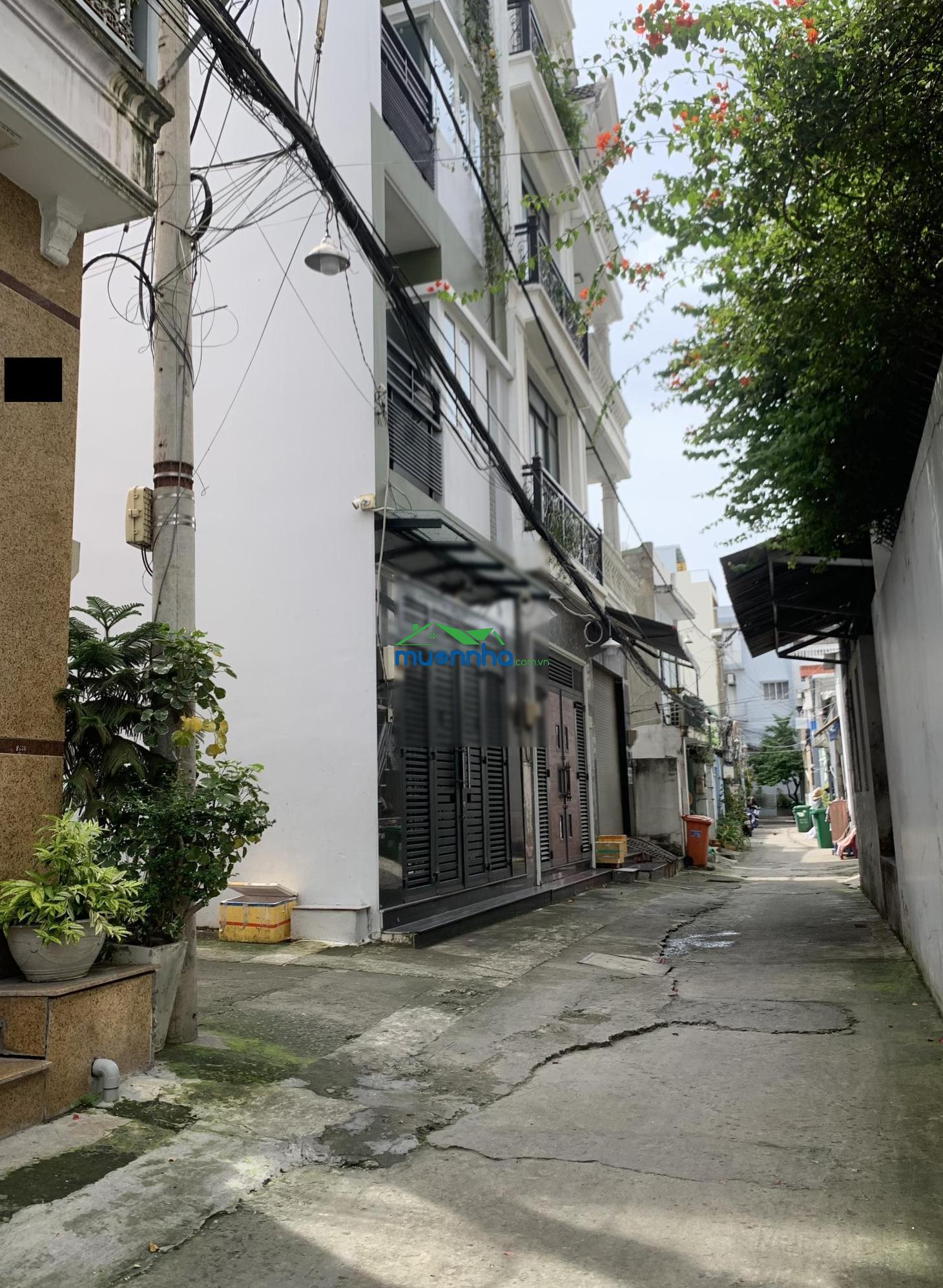 Lý phục man q7, nhà đẹp không tì vết, 4.3x17.2m, 4 tầng, 6.8 tỷ - 2