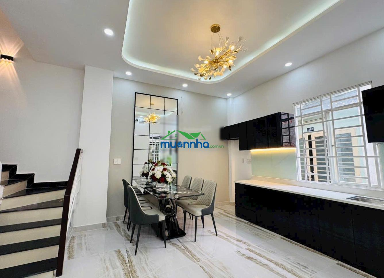Nhà mới đẹp thiết kế hiện đại - chợ rạch ông - phố ẩm thực âu dương lân 48m² 4 tầng chỉ 7 tỷ chút - 2