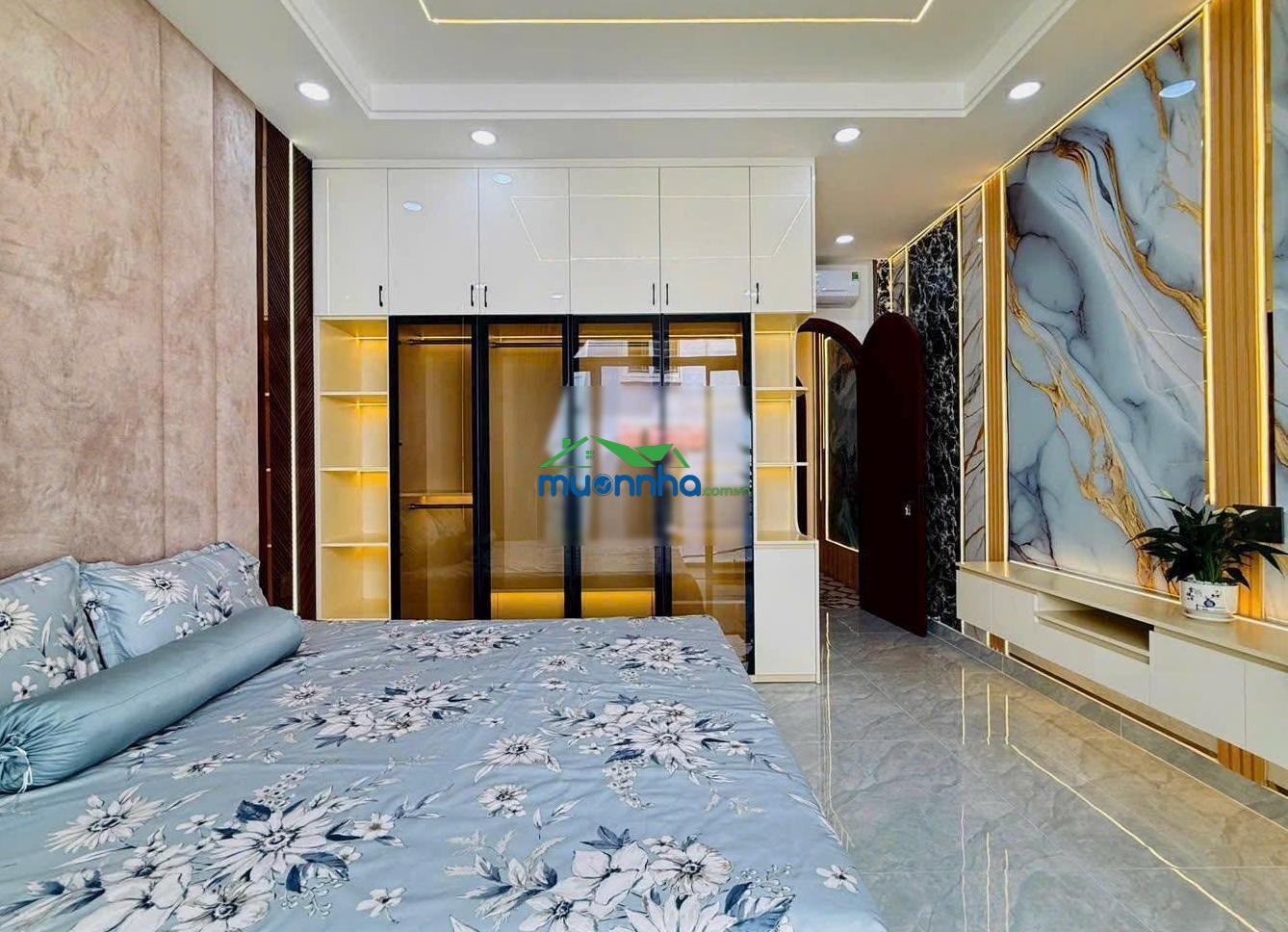 Bán nhà đẹp, đường ôtô, vũ tùng - quận bình thạnh, cho thuê 24 triệu, gần chợ bà chiểu - 2